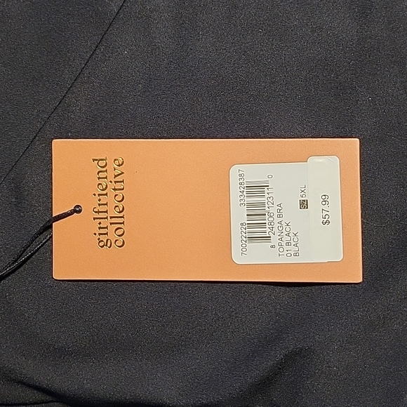 NWT Girlfriend Collective Topanga Bra 5XL - Picture 6 of 6